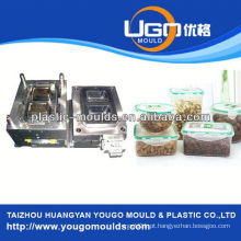 Zhejiang Taizhou Huangyan moldes contêineres de alimentos e 2013 New casa ferramenta de injeção de plástico caixa mouldyougo molde